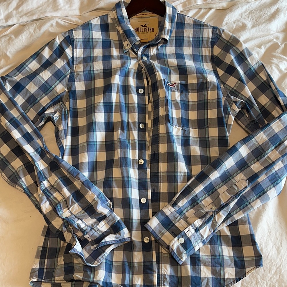 Men’s Blue Dress Shirt